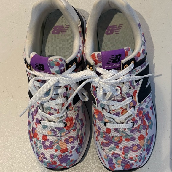 New Balance Womens 574 WL574WM2 Multicolor Casual Shoes Sneakers Size 8.5 B - Picture 2 of 6